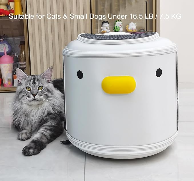 PURROOM Duck-Design Pet Carrier Backpack