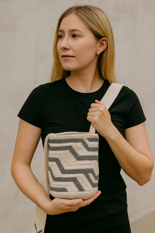 ClaudiaG Beaded Mochila #22 Strap Drop 18"