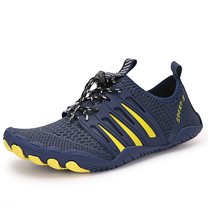 New Five-Finger Shoes Couple Upstream Shoes Diving Snorkeling Shoes Light Wading Outdoor Beach Men And Women Swimming Shoes