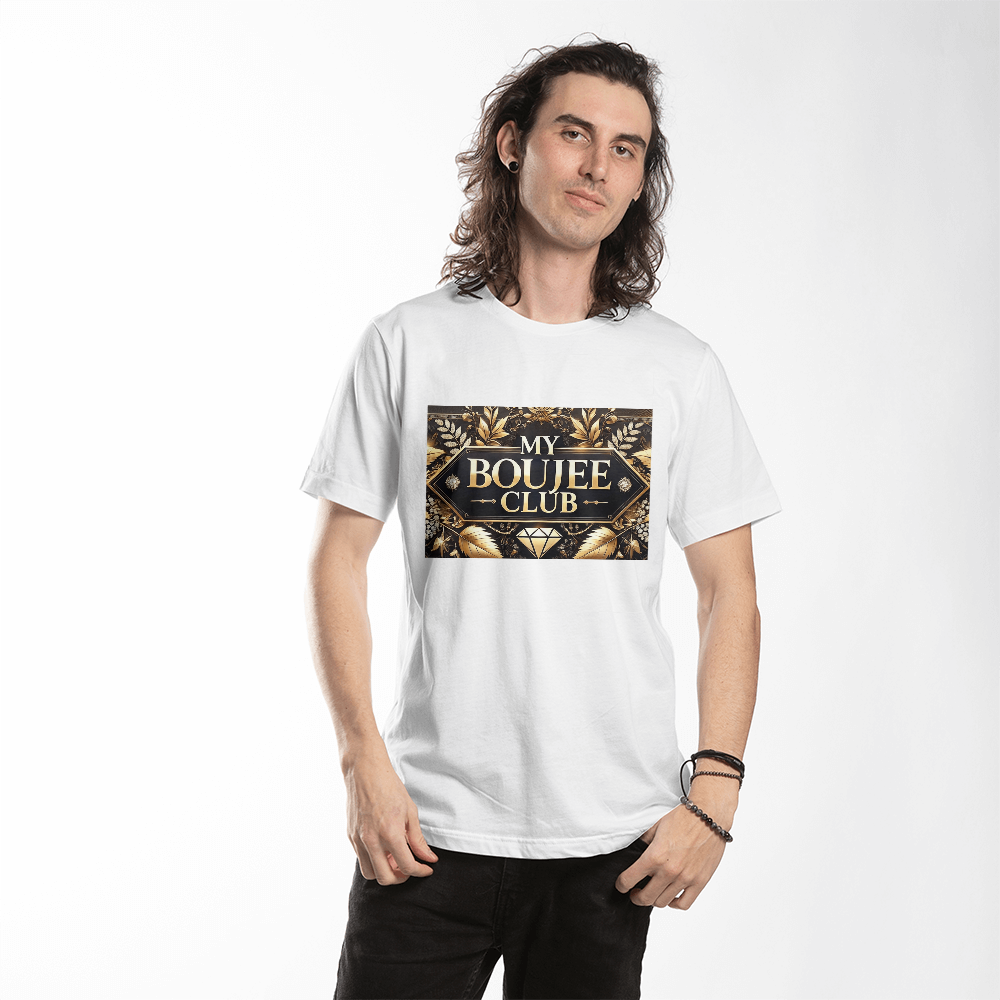 T-shirt | premium cotton | luxurious feel | impeccable fit - "My Boujee Club"