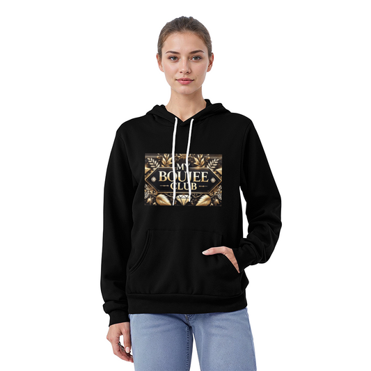 Premium Pullover Fleece Hoodie - "My Boujee Club"