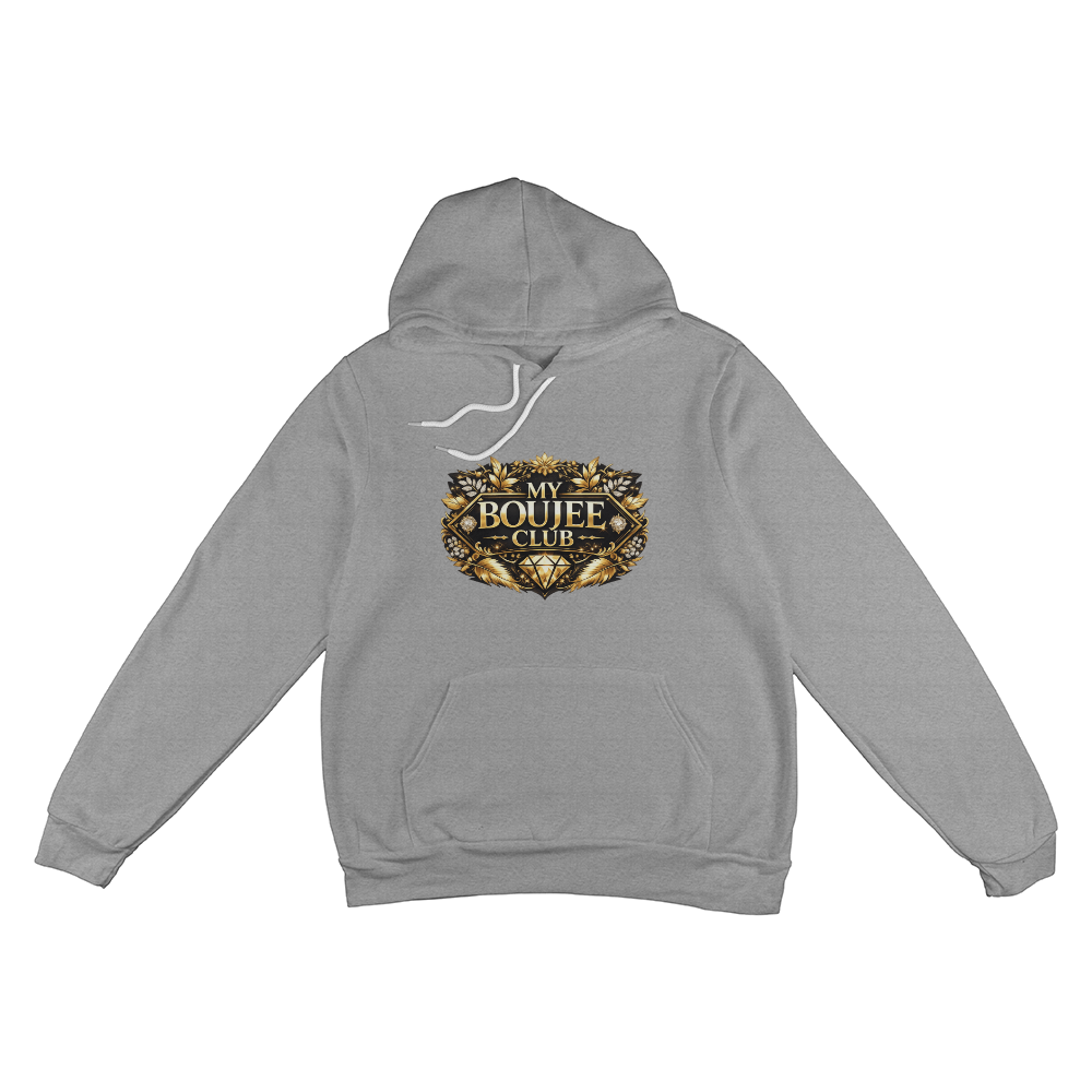 "My Boujee Club" Pullover Fleece Hoodie