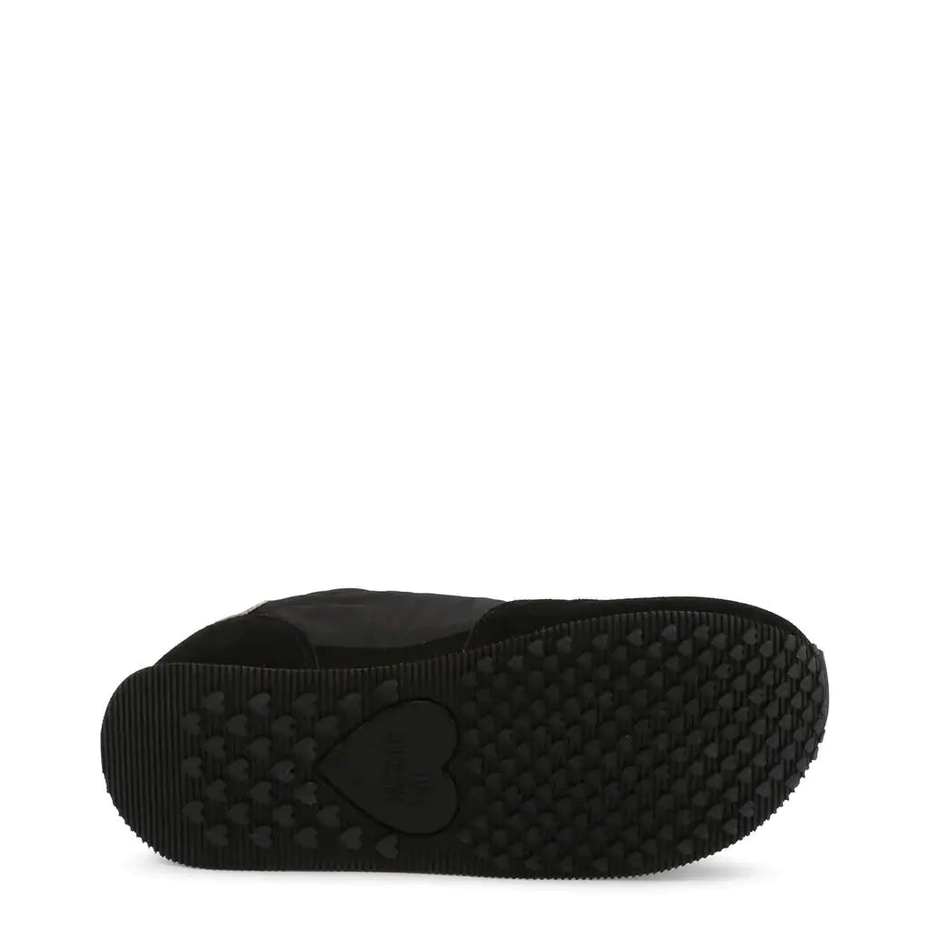 Love Moschino Black Suede Sneakers Model: JA15322G1EIN2