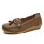 Genuine Leather Slip-On Loafers