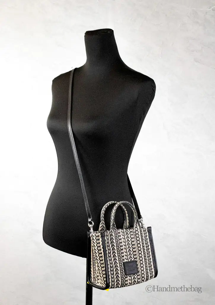 Marc Jacobs The Monogram Tote Canvas Crossbody Bag