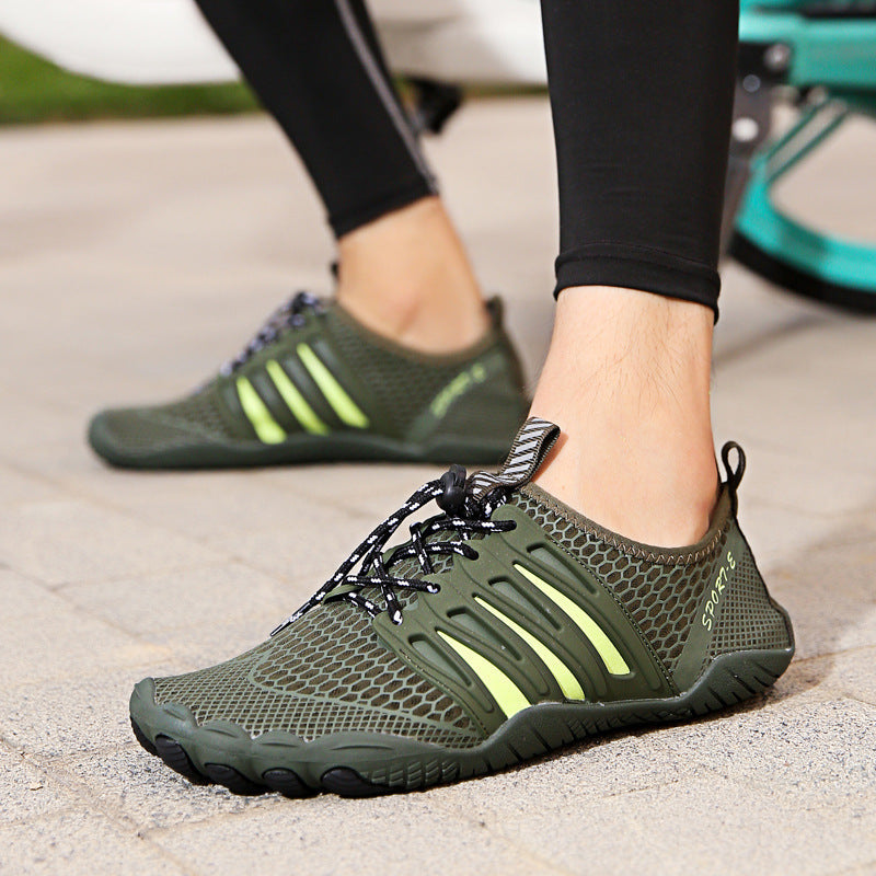 New Five-Finger Shoes Couple Upstream Shoes Diving Snorkeling Shoes Light Wading Outdoor Beach Men And Women Swimming Shoes