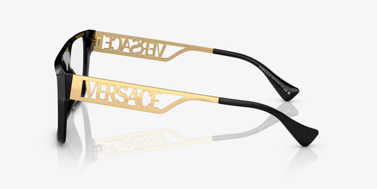 Versace ROCK ICONS VE 3327U Black Gold 55/18/145 women Eyewear Frame
