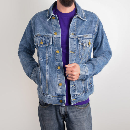 "My Boujee Club" Men's DTG Denim Jacket