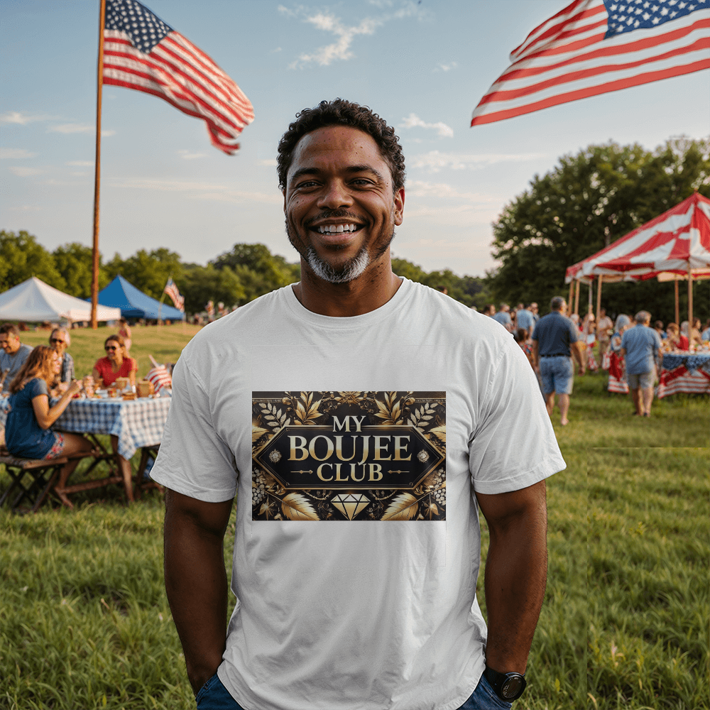 T-shirt | premium cotton | luxurious feel | impeccable fit - "My Boujee Club"