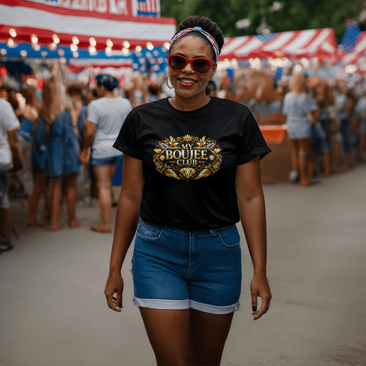 "My Boujee Club" Jersey Tee