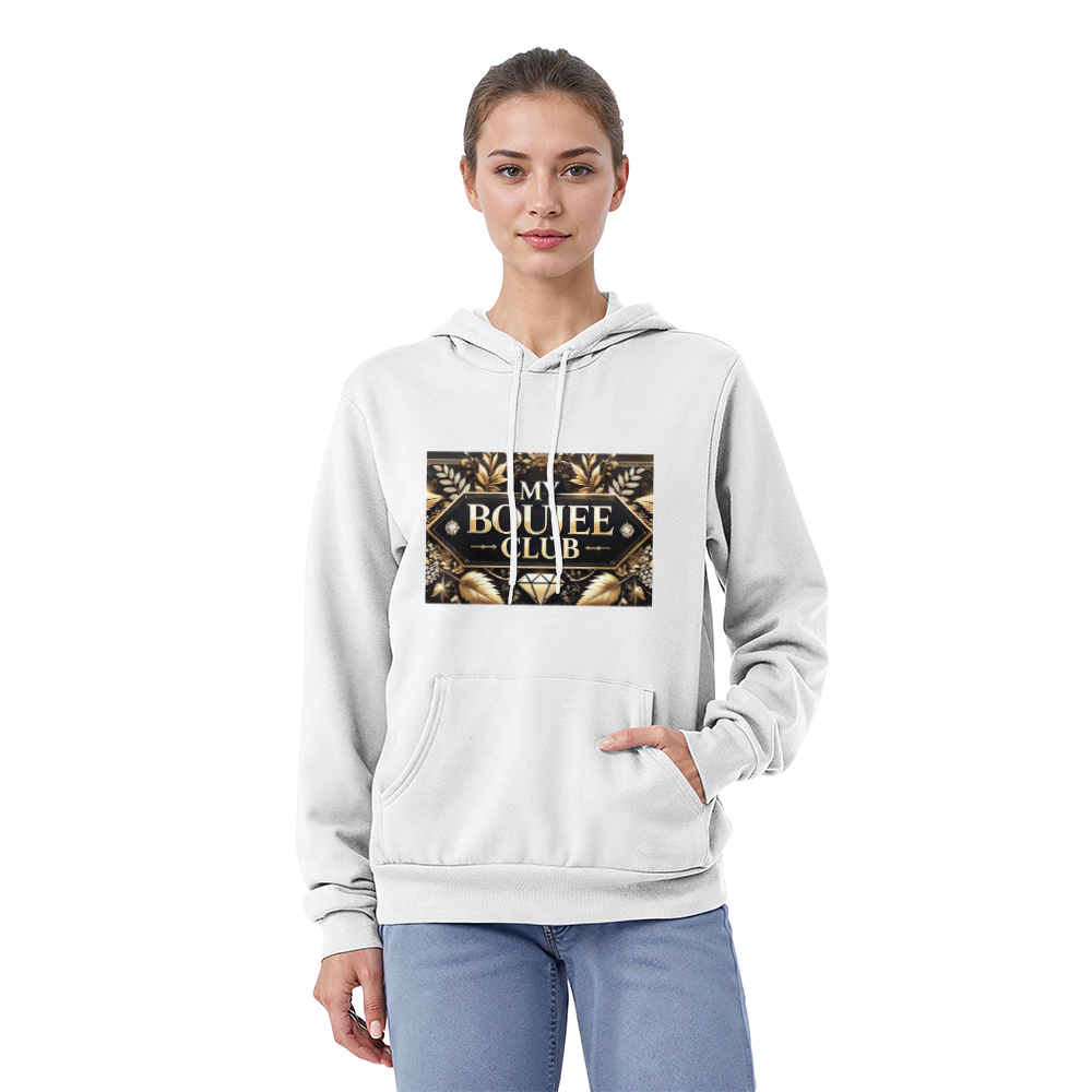 Premium Pullover Fleece Hoodie - "My Boujee Club"