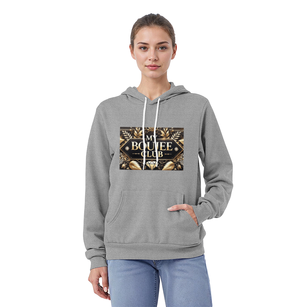 Premium Pullover Fleece Hoodie - "My Boujee Club"