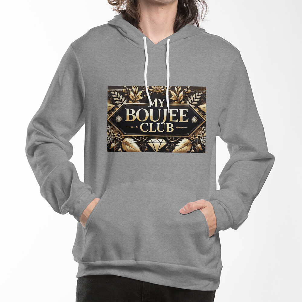 Premium Pullover Fleece Hoodie - "My Boujee Club"