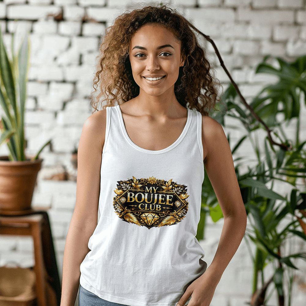 "My Boujee Club" Unisex Jersey Tank