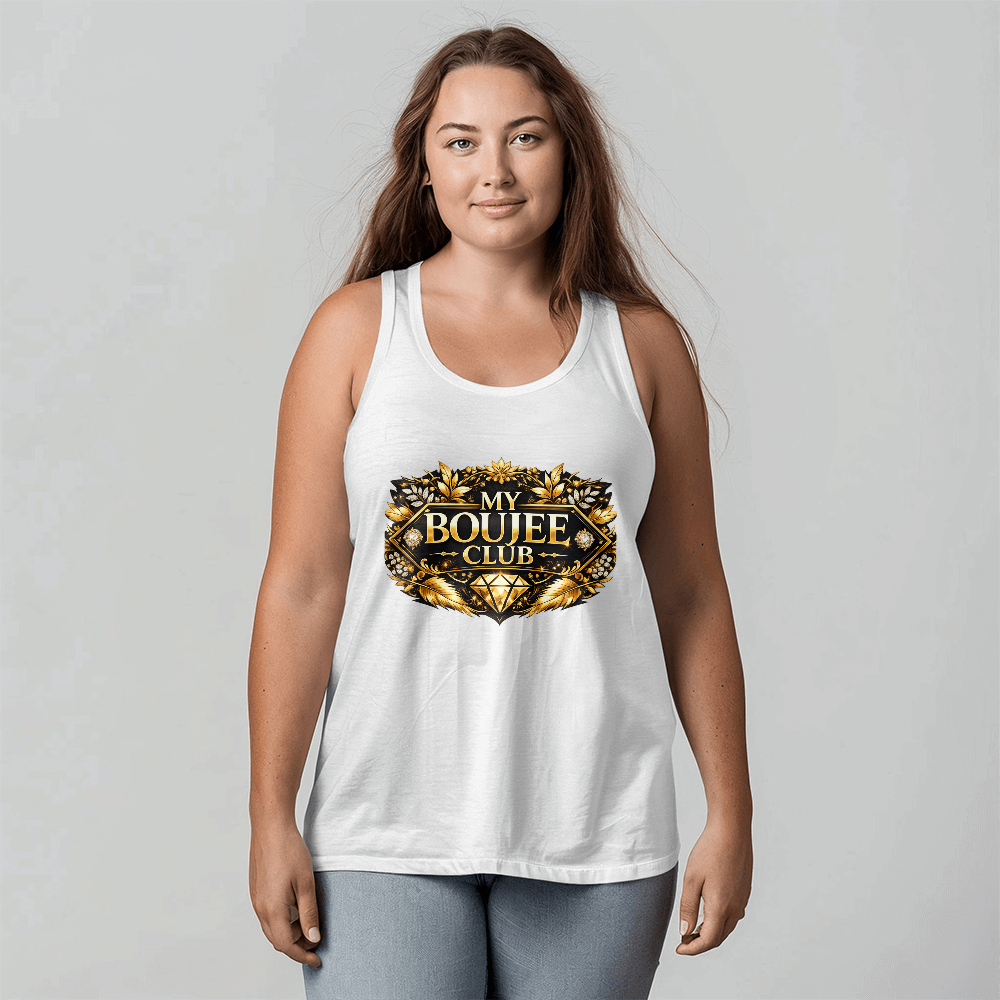 "My Boujee Club" Unisex Jersey Tank