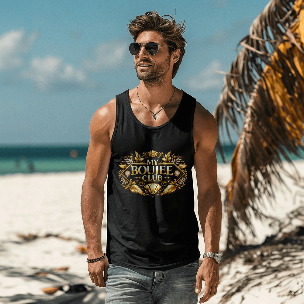 "My Boujee Club" Unisex Jersey Tank