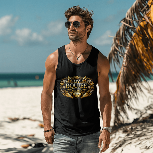 "My Boujee Club" Unisex Jersey Tank