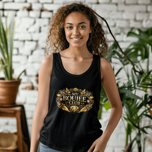 "My Boujee Club" Unisex Jersey Tank
