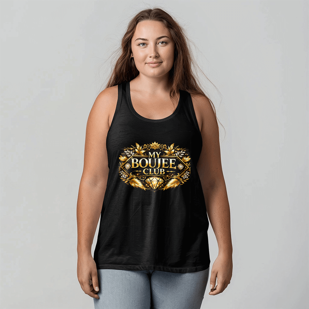 "My Boujee Club" Unisex Jersey Tank