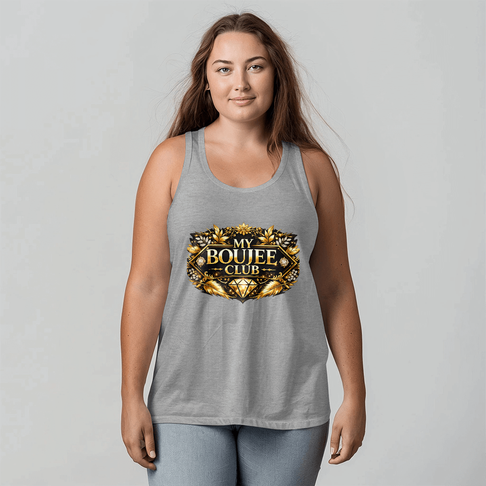 "My Boujee Club" Unisex Jersey Tank