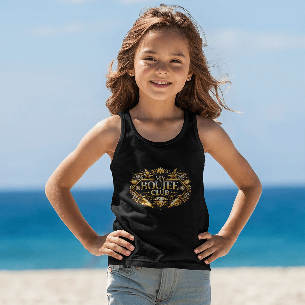 "My Boujee Club" Kids Jersey Tank