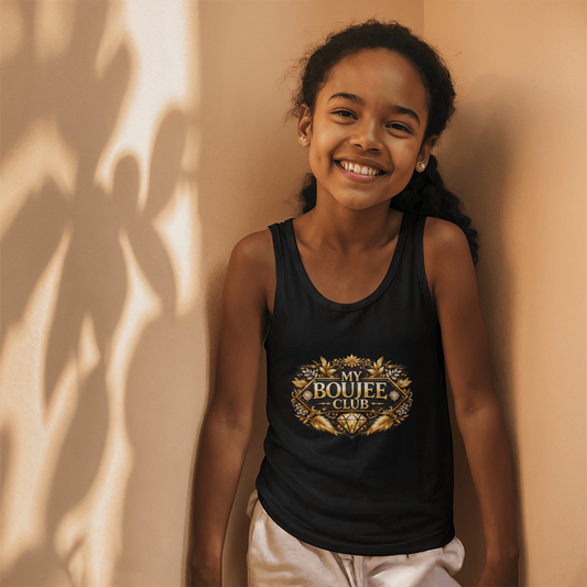 "My Boujee Club" Kids Jersey Tank