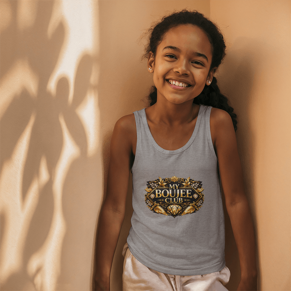 "My Boujee Club" Kids Jersey Tank