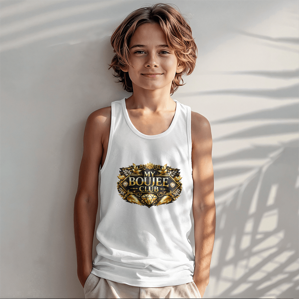 "My Boujee Club" Kids Jersey Tank