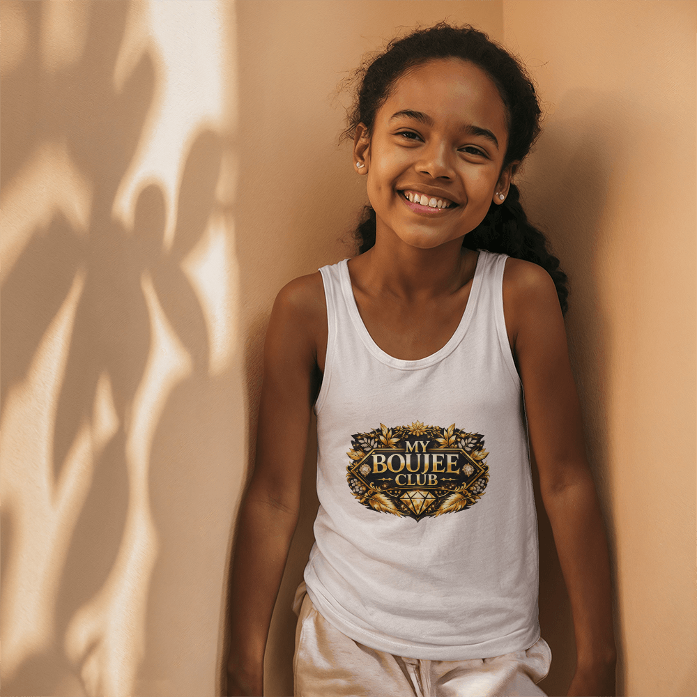 "My Boujee Club" Kids Jersey Tank