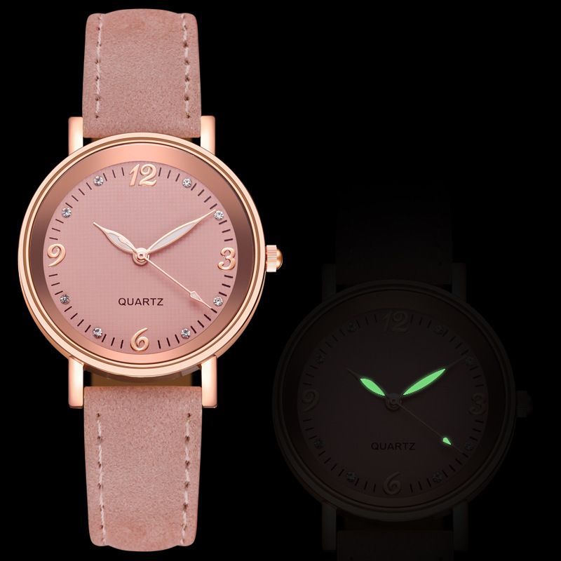 Women's Classic Leather Strap Watch