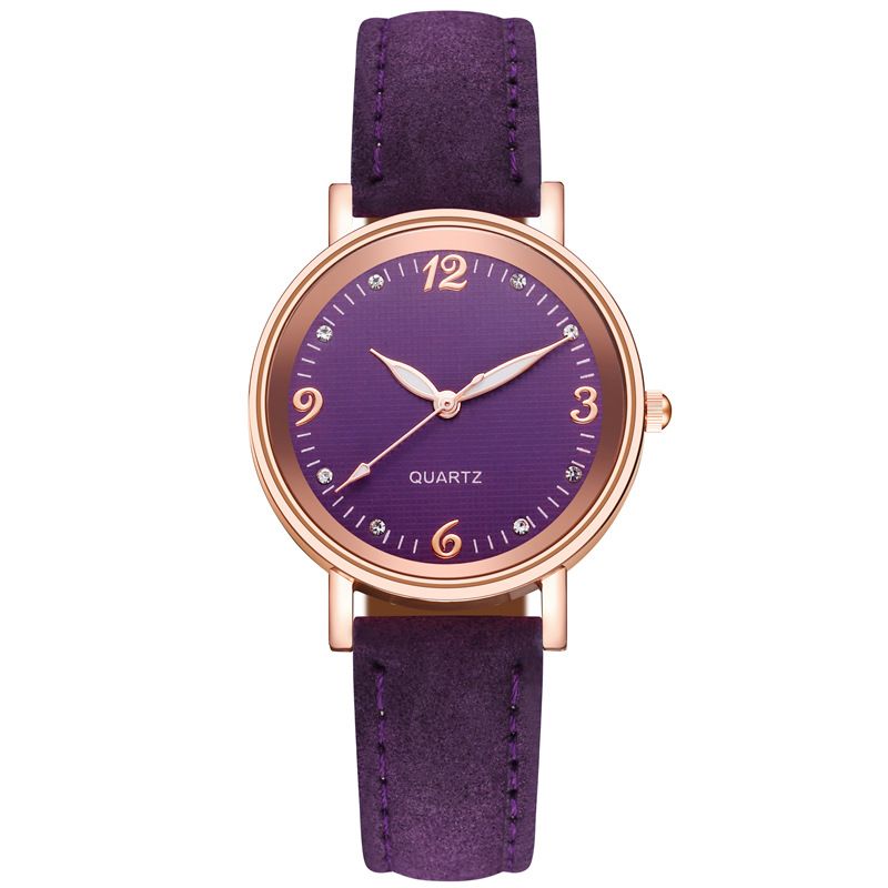 Women's Classic Leather Strap Watch