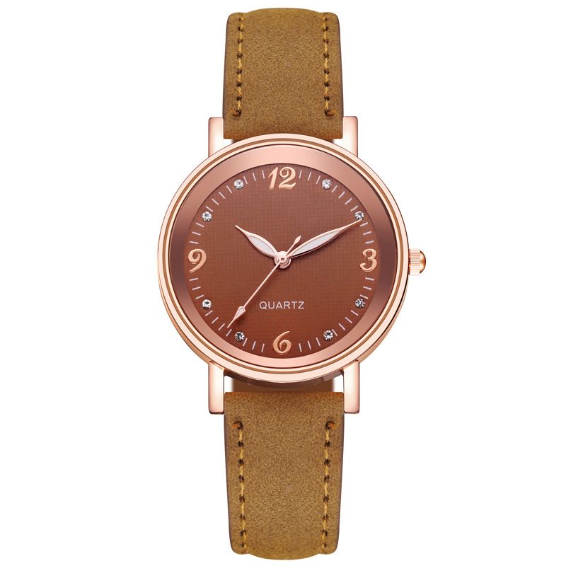 Women's Classic Leather Strap Watch