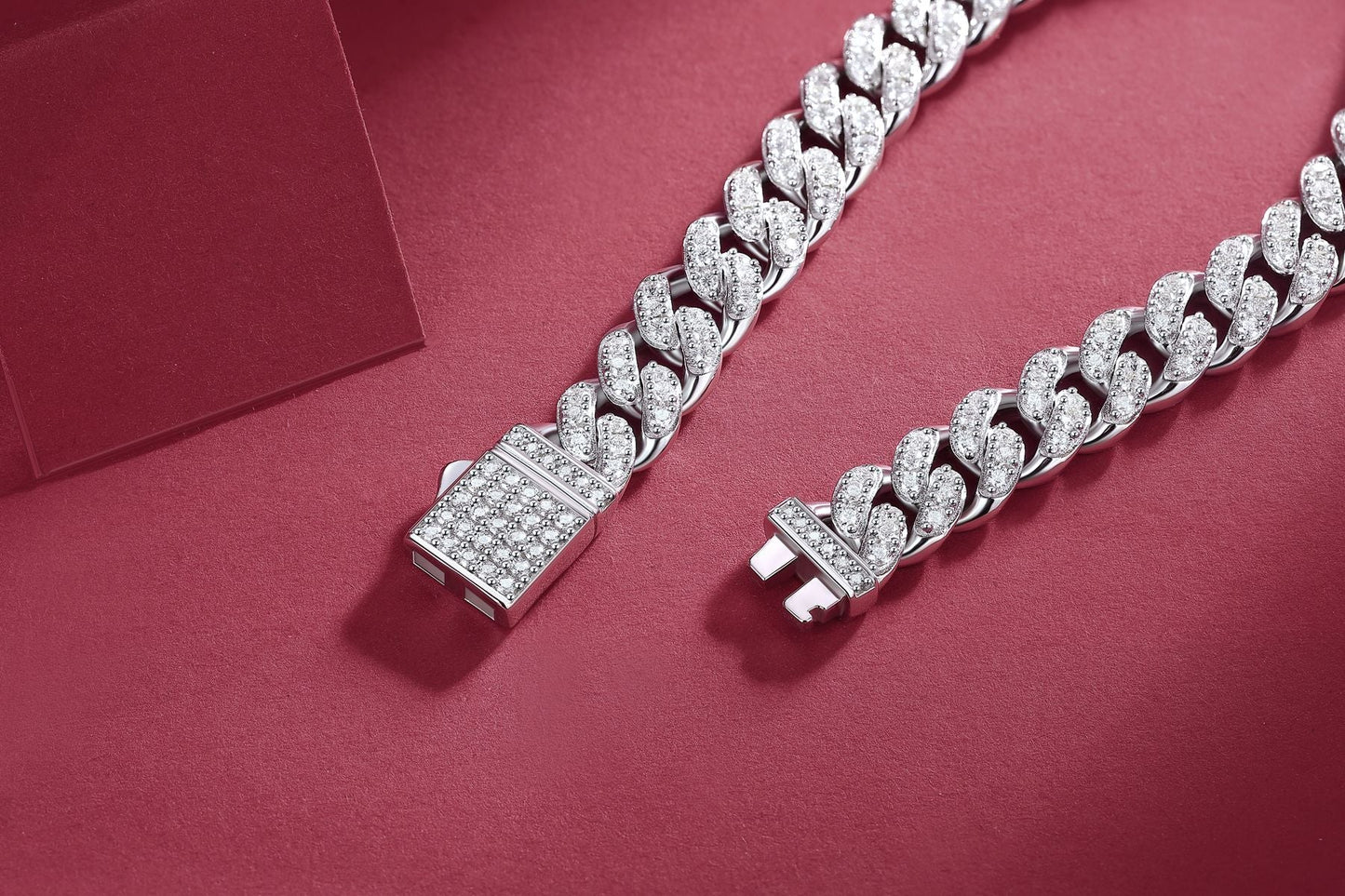 Light of Faith Moissanite Bracelet — S925 Sterling Silver & Platinum-Plated